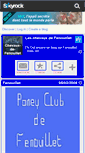 Mobile Screenshot of chevaux-de-fenouillet.skyrock.com