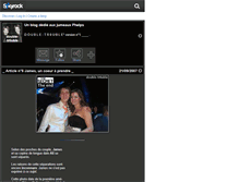Tablet Screenshot of double-tr0uble.skyrock.com