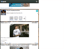 Tablet Screenshot of completly-zac-efron.skyrock.com