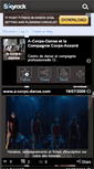 Mobile Screenshot of a-corps-danse.skyrock.com