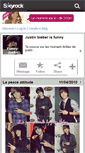 Mobile Screenshot of funny-justin.skyrock.com