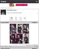 Tablet Screenshot of funny-justin.skyrock.com