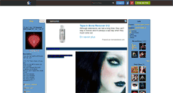 Desktop Screenshot of goth-kreestal.skyrock.com