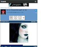 Tablet Screenshot of goth-kreestal.skyrock.com