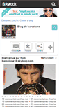 Mobile Screenshot of foot-barcelone16.skyrock.com