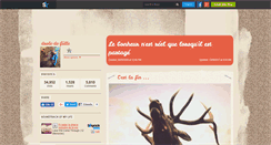 Desktop Screenshot of drole-de-fiille.skyrock.com