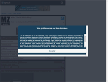 Tablet Screenshot of mz-mp3.skyrock.com