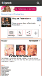Mobile Screenshot of federation-x.skyrock.com