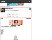 Tablet Screenshot of federation-x.skyrock.com