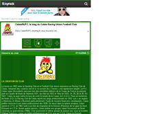 Tablet Screenshot of calaisrufc.skyrock.com