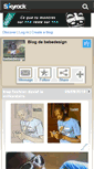 Mobile Screenshot of bebedesign.skyrock.com