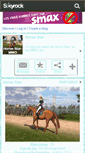 Mobile Screenshot of horse-star-mmo.skyrock.com