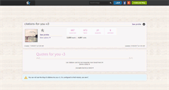 Desktop Screenshot of citations-for-you-x3.skyrock.com