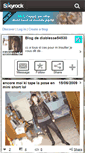 Mobile Screenshot of diablesse54530.skyrock.com