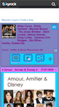 Mobile Screenshot of amour-amitieretdisney.skyrock.com