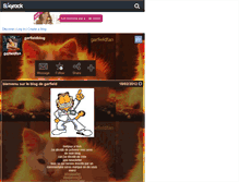 Tablet Screenshot of garfieldfan.skyrock.com