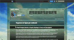 Desktop Screenshot of espoir-voyance.skyrock.com