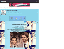 Tablet Screenshot of danielgillies-officiel.skyrock.com