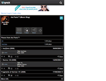 Tablet Screenshot of aoi-panic-music.skyrock.com