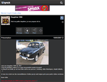 Tablet Screenshot of dauphine1090renault.skyrock.com