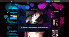 Desktop Screenshot of juste-amoureuse-delle.skyrock.com