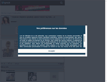 Tablet Screenshot of nicky-hilt0n.skyrock.com