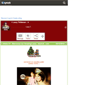 Tablet Screenshot of amazing-laury.skyrock.com