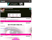Tablet Screenshot of folie-marion.skyrock.com