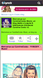 Mobile Screenshot of carolinecosta--music.skyrock.com
