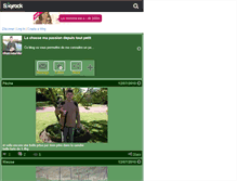 Tablet Screenshot of chasseurdu621.skyrock.com