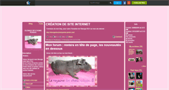 Desktop Screenshot of elevage-des-chons-perdus.skyrock.com