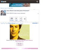 Tablet Screenshot of i-love-keanu01.skyrock.com