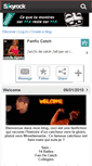 Mobile Screenshot of catch-fanfic.skyrock.com