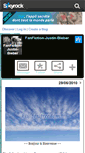 Mobile Screenshot of fanfiction-justin-bieber.skyrock.com