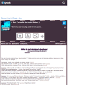Tablet Screenshot of amazing-justin-b.skyrock.com