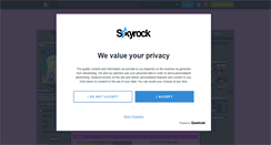 Desktop Screenshot of coymotte.skyrock.com