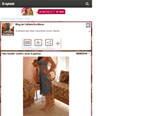 Tablet Screenshot of caftans-du-maroc.skyrock.com