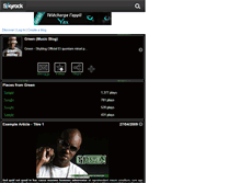 Tablet Screenshot of green-money.skyrock.com