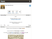 Tablet Screenshot of dofus-team-survivor.skyrock.com