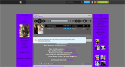 Desktop Screenshot of morganeexmusic.skyrock.com