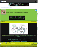 Tablet Screenshot of cendrenoire.skyrock.com