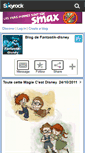 Mobile Screenshot of fantastik-disney.skyrock.com