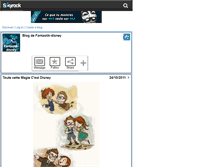 Tablet Screenshot of fantastik-disney.skyrock.com