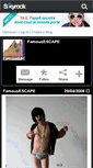 Mobile Screenshot of famousescape.skyrock.com