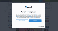 Desktop Screenshot of briseice.skyrock.com