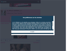 Tablet Screenshot of nataliavodianova.skyrock.com