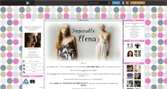 Desktop Screenshot of impossible-elena.skyrock.com