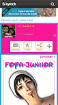 Mobile Screenshot of foya-juniior.skyrock.com