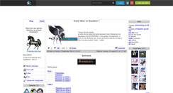 Desktop Screenshot of equideo-reponses.skyrock.com