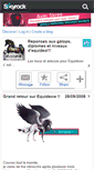 Mobile Screenshot of equideo-reponses.skyrock.com